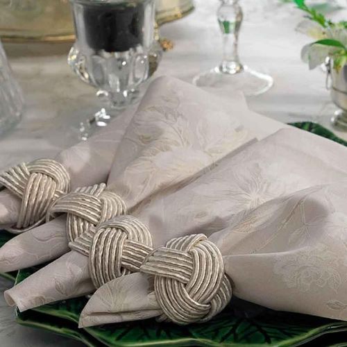 Jogo de guardanapos Trussardi La Terrazza 45x45cm 4 peças