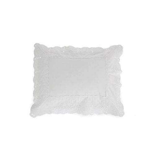 Almofada para cama Trussardi Pietra 30x40cm branca Almofada para cama Trussardi Pietra 30x40cm branca