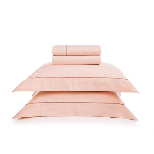 Jogo de cama Trussardi Cammillo king 4 peças rosa escuro