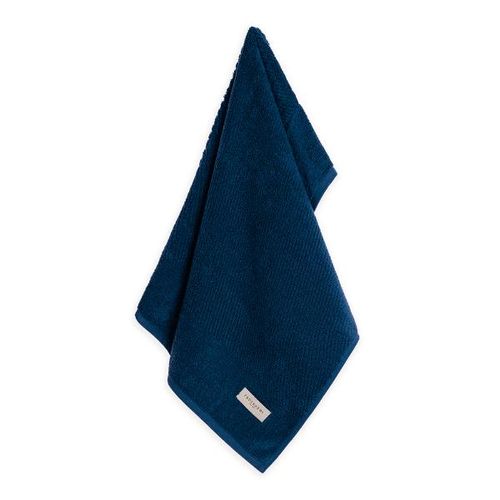 Toalha de rosto Trussardi Casteli 48x80cm Marino Toalha de rosto Trussardi Casteli 48x80cm Marino