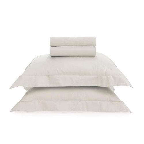 Jogo de lençol Trussardi Regio 300 fios King Branco Jogo de lençol Trussardi Regio 300 fios King Branco