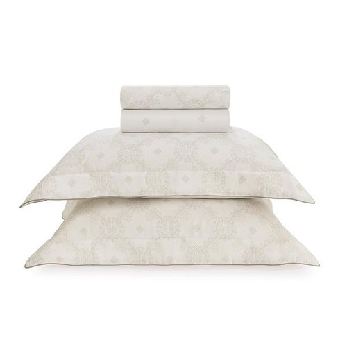 Jogo de Cama Trussardi La Scala 200 fios Casal 2,20mx2,60m Estampado