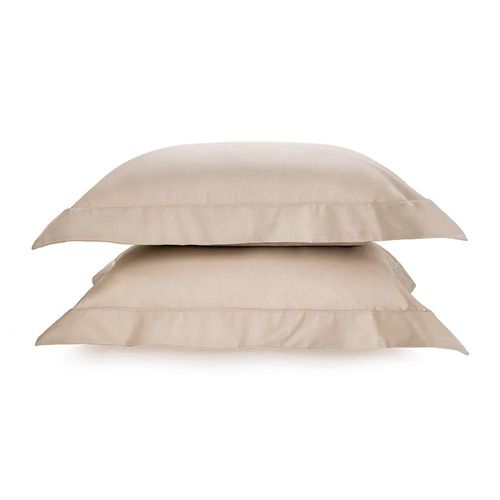 Jogo de fronhas 2 peças Trussardi Piero 50cmx70cm 100% Algodão Avena Jogo de fronhas 2 peças Trussardi Piero 50cmx70cm 100% Algodão Avena