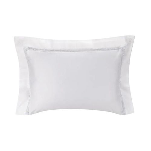 Fronha Trussardi Marconi 300 fios 50cmx70cm Branco/Branco Fronha Trussardi Marconi 300 fios 50cmx70cm Branco/Branco