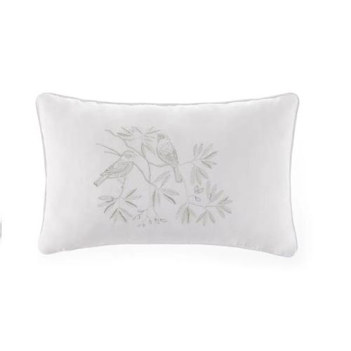 Almofada em algodão egípicio 300 fios Trussardi Olivo estampado Almofada em algodão egípicio 300 fios Trussardi Olivo estampado