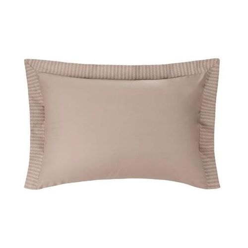 Fronha Trussardi Scarpe 200 fios 50cmx70cm Avena/Legno/Nocciola Fronha Trussardi Scarpe 200 fios 50cmx70cm Avena/Legno/Nocciola