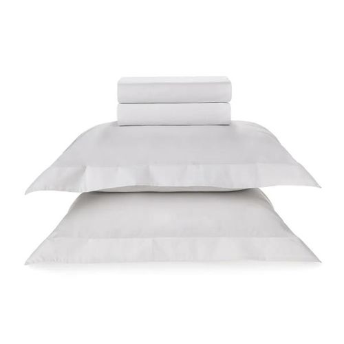 Jogo de lençol Trussardi Fattoria 200 fios 100% Algodão Queen Branco