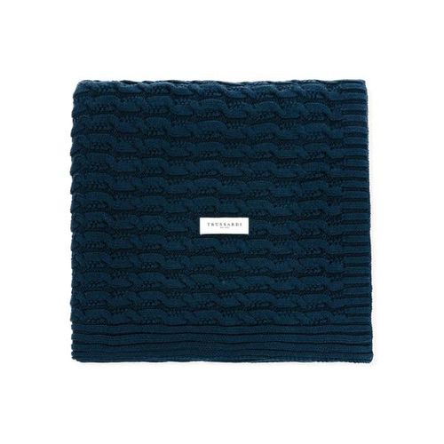 Peseira em algodão Trussardi Verres 80cmx2,20m Marinho Peseira em algodão Trussardi Verres 80cmx2,20m Marinho