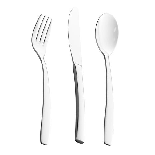 Faqueiro em aço inox sem estojo Wolff London 101 peças 79963