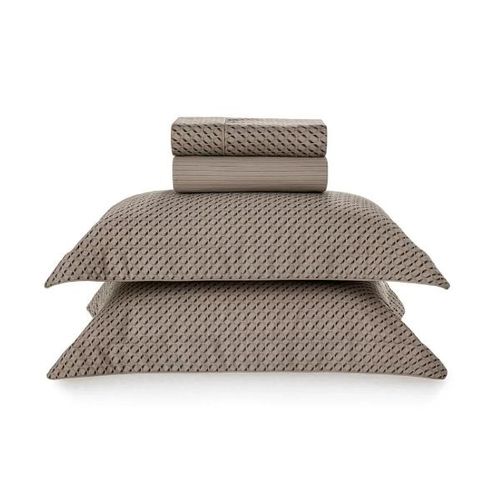 Jogo de lençol Trussardi Bartolomeo 300 fios 100% Algodão King Estampado Jogo de lençol Trussardi Bartolomeo 300 fios 100% Algodão King Estampado