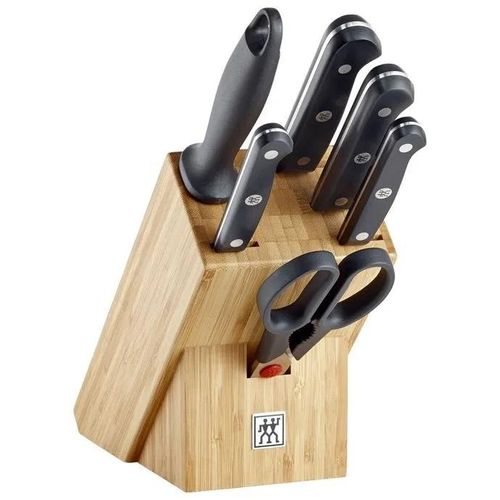 Bloco de Facas Zwilling Bambu Gourmet 7 Peças para Cozinha Funcional e Moderna Bloco de Facas Zwilling Bambu Gourmet 7 Peças para Cozinha Funcional e Moderna