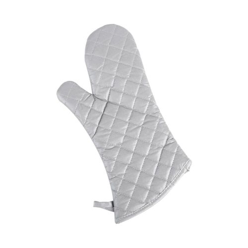 Luva Térmica em Matelassê Hudson 43x19cm Cinza para Proteção e Segurança na Cozinha Luva Térmica em Matelassê Hudson 43x19cm Cinza para Proteção e Segurança na Cozinha