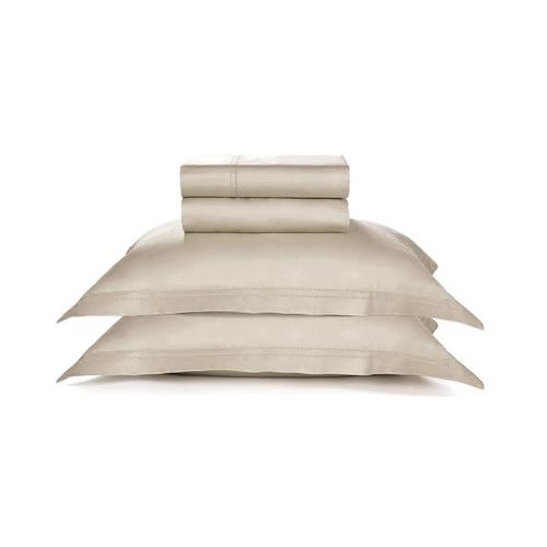 Jogo de lençol Trussardi Galieno 300 fios 100% Algodão Queen Nocciola Jogo de lençol Trussardi Galieno 300 fios 100% Algodão Queen Nocciola