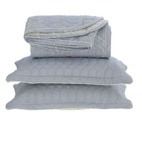 Colcha France Kacyumara 300 fios Queen 2,40mx2,60m Lazio estampado