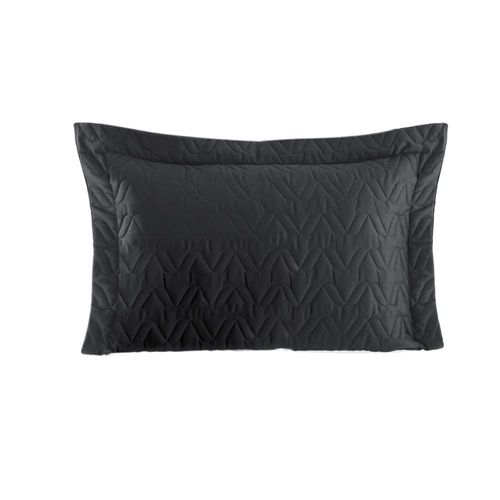 Porta travesseiro Kacyumara Tinto Satineé 300 fios 50cmx90cm preto Porta travesseiro Kacyumara Tinto Satineé 300 fios 50cmx90cm preto