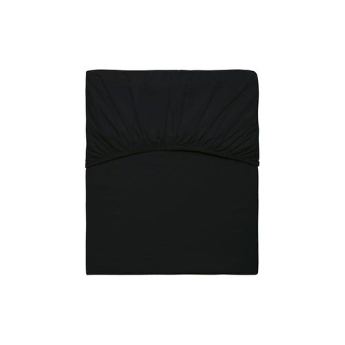 Lençol avulso Kacyumara Tinto Satineé 300 fios queen preto