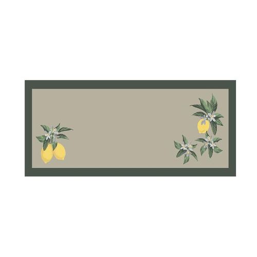 Passadeira de Cozinha Kacyumara Antiderrapante 45cmx1,20m Limonata