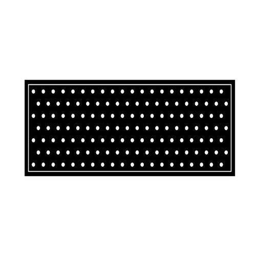 Passadeira de Cozinha Kacyumara Antiderrapante 45cmx1,20m Black White Passadeira de Cozinha Kacyumara Antiderrapante 45cmx1,20m Black White