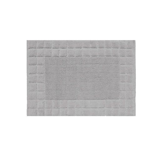 Tapete Kacyumara Mold Antiderrapante 100% Algodão 60cmx1,20m Silver Tapete Kacyumara Mold Antiderrapante 100% Algodão 60cmx1,20m Silver