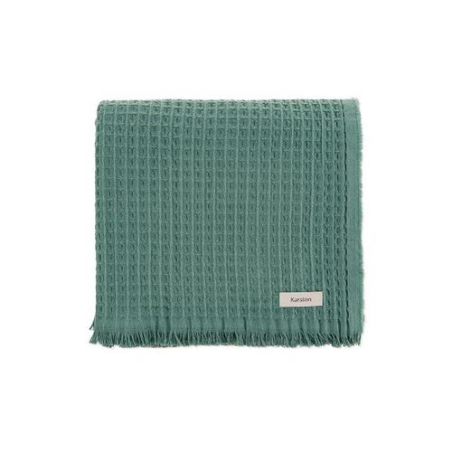 Manta Karsten Denver 1,50mx2,00m 100% Algodão Malaquita