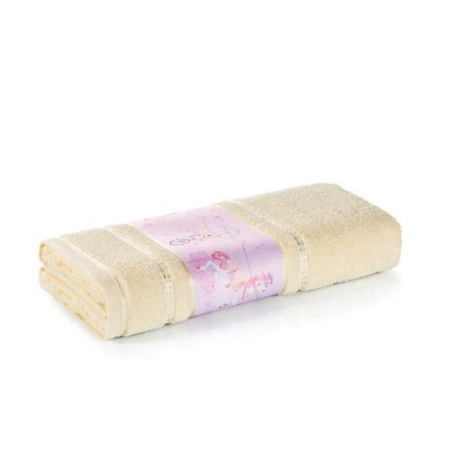 Toalha de rosto infantil Karsten Kids Fantasia 49x70cm bege Toalha de rosto infantil Karsten Kids Fantasia 49x70cm bege