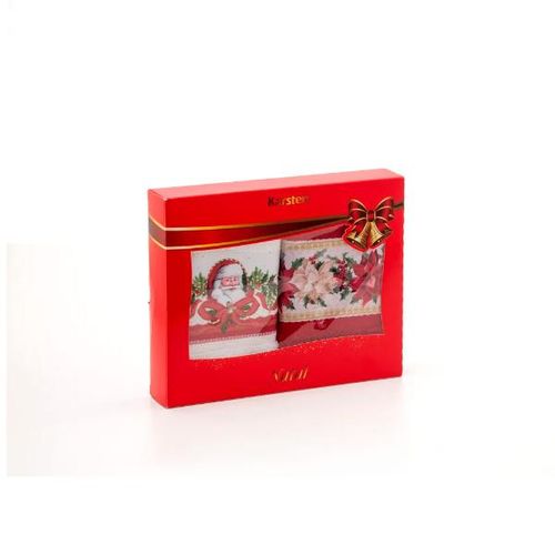 Jogo de toalhas Karsten Estrela 33x50cm 2 peças Jogo de toalhas Karsten Estrela 33x50cm 2 peças