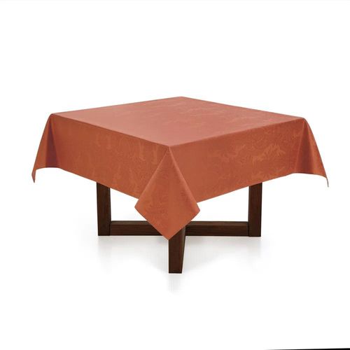 Toalha de mesa Karsten Tropical 1,80mx1,80m terracota Toalha de mesa Karsten Tropical 1,80mx1,80m terracota
