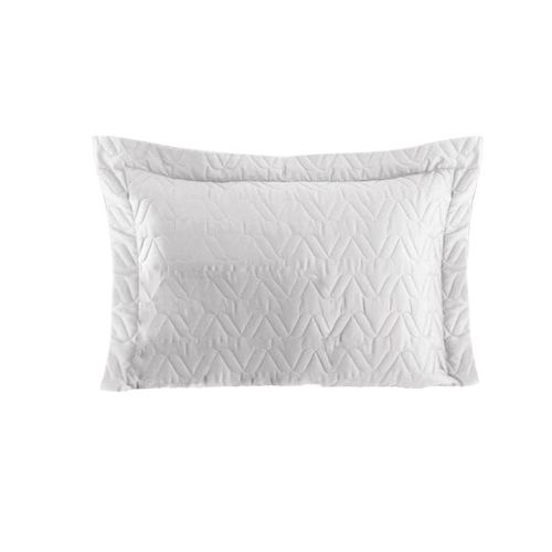 Porta travesseiro Kacyumara Tinto Satineé 300 fios 50cmx70cm branco