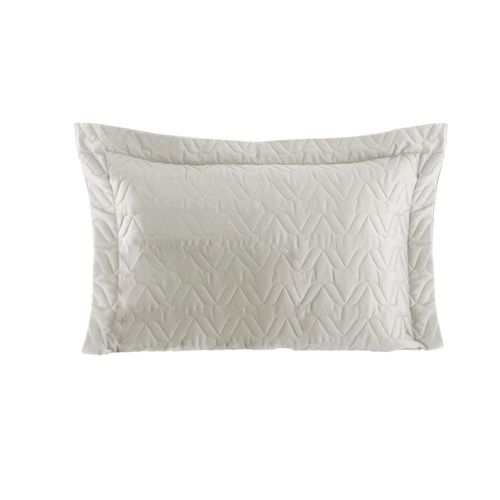 Porta travesseiro Kacyumara Tinto Satineé 300 fios 50cmx90cm perola Porta travesseiro Kacyumara Tinto Satineé 300 fios 50cmx90cm perola