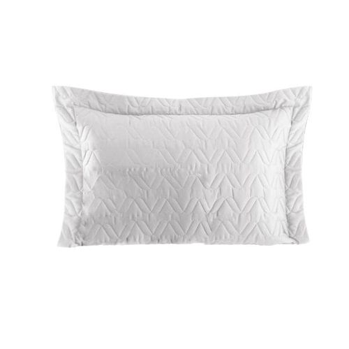 Porta travesseiro Kacyumara Tinto Satineé 300 fios 50cmx90cm branco