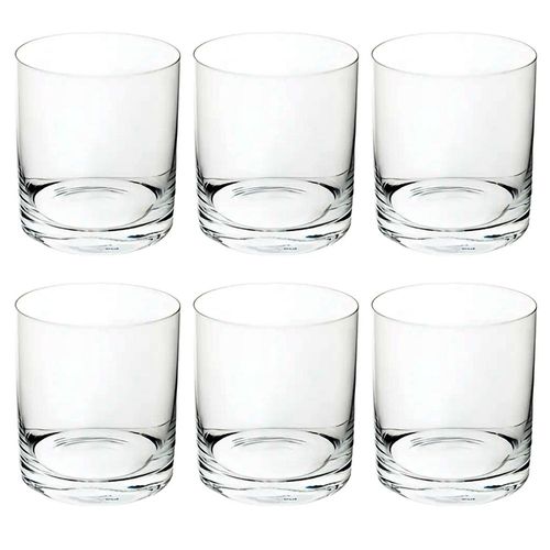 Jogo de Copos em Cristal para Whisky Bohemia Barline 410ml: Elegância e Transparência em 6 Peças