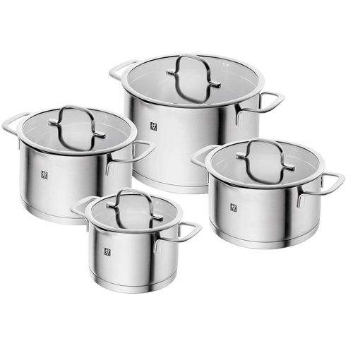 Jogo de Panelas Inox Zwilling Trueflow com 4 peças: Elegância e Precisão na Cozinha Jogo de Panelas Inox Zwilling Trueflow com 4 peças: Elegância e Precisão na Cozinha