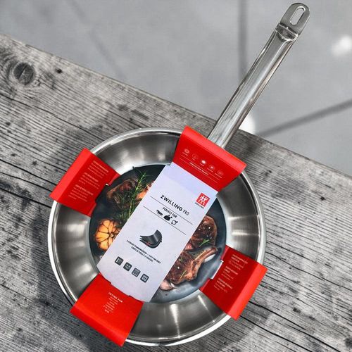 Frigideira em Aço Inox Zwilling Pro 26cm: Performance Profissional e Fundo Sigma Classic+
